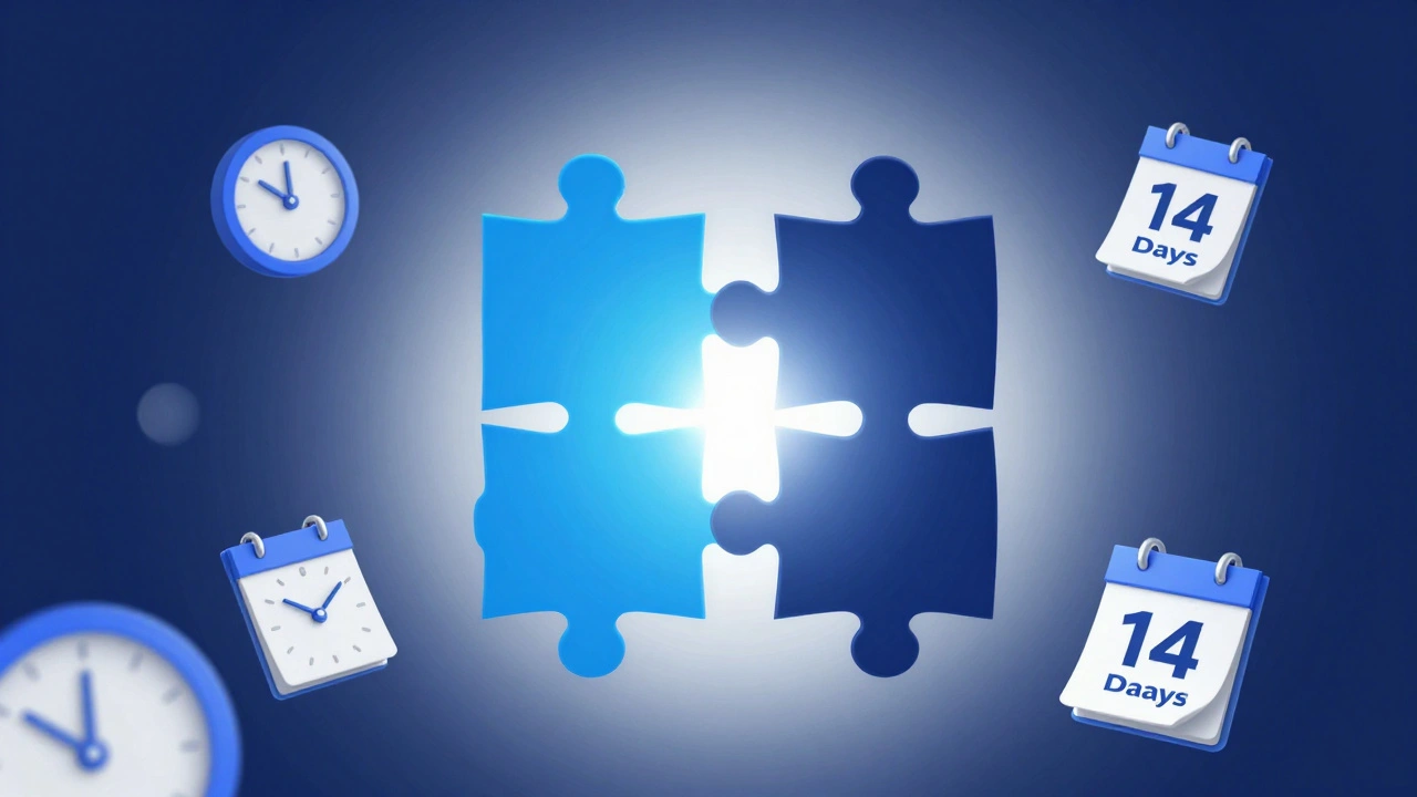 An abstract illustration of a puzzle being completed, symbolizing the value found during a service extension.